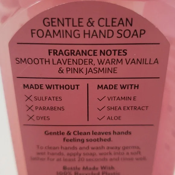 🥳3/20🥳  Bath & Body Works COZY CASHMERE - Foaming Hand soap - Picture 4 of 5